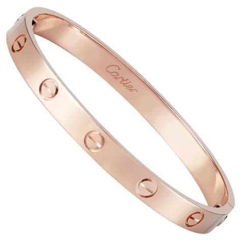 cartier bracelet love or jaune